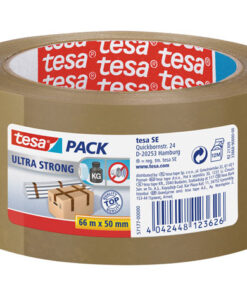 Pakkausteippi tesapack ultra strong PP 50 mm x 66 m ruskea