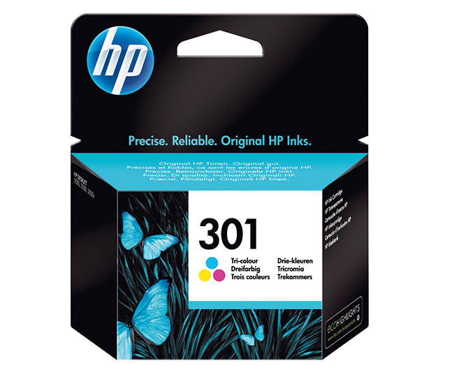 HP CH562EE VÄRIPATRUUNA 301 3-COLOR