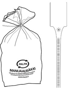 Palpa Manuaalisäkki + suljin
