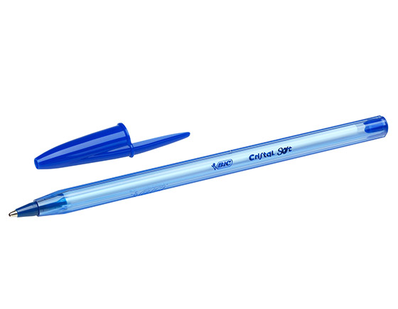 Kuulakärkikynä Bic Cristal Soft sininen arkistokelpoinen