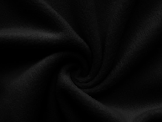 Fleecekangas 150 cm x 5 m musta
