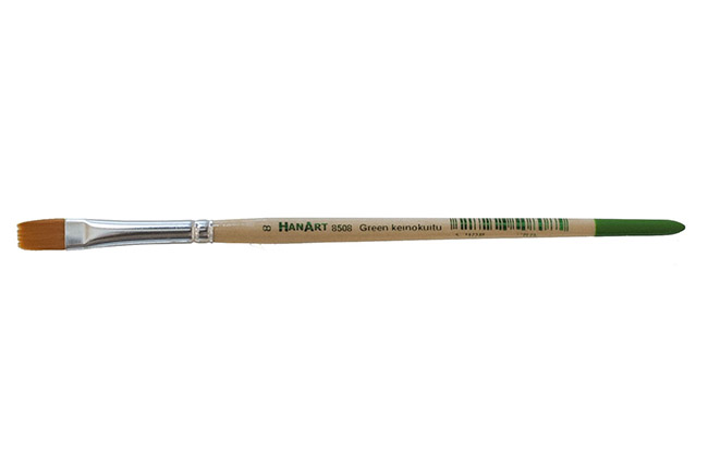 Keinokuitusivellin HanArt 5808 Green litteä 9 x 14 mm
