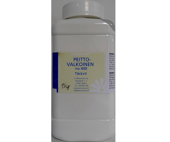Kuultoväripasta Wennström Semitone 1 kg peittovalkoinen