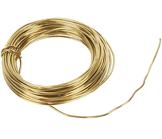 Metallilanka messinki 10 m x 1,2 mm