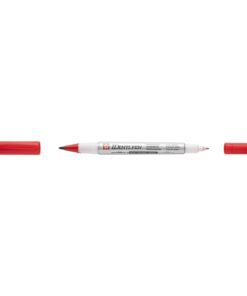 Merkintäkynä Sakura Identi-Pen Dual Marker punainen