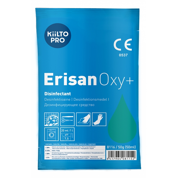 Kiilto Pro Erisan Oxy+ desinfektioaine 50 g