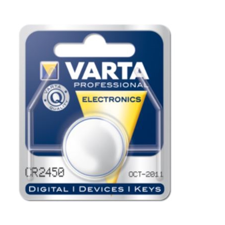 Litiumparisto Varta Lithium Coin CR2450