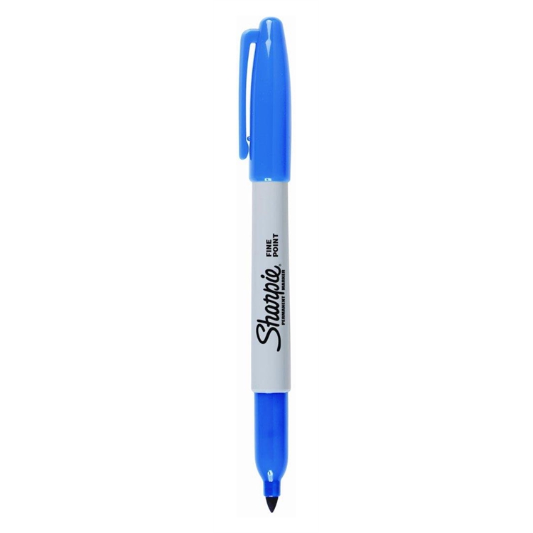 Merkkauskynä Sharpie sininen F