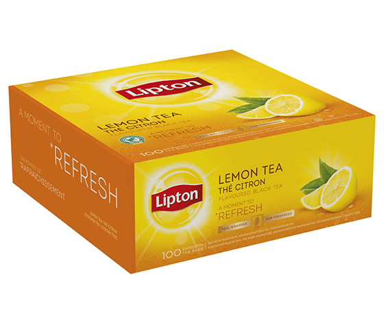 Tee Lipton Lemon Tea musta 100 pss