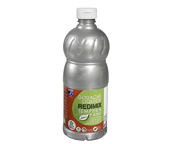 Valmisväri Lefranc & Bourgeois Redimix hopea 1L