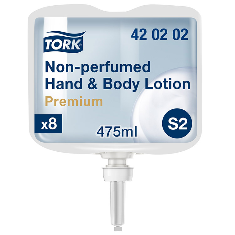Kosteusvoide Tork Sensitive Hand Lotion S2 420202 475 ml /8