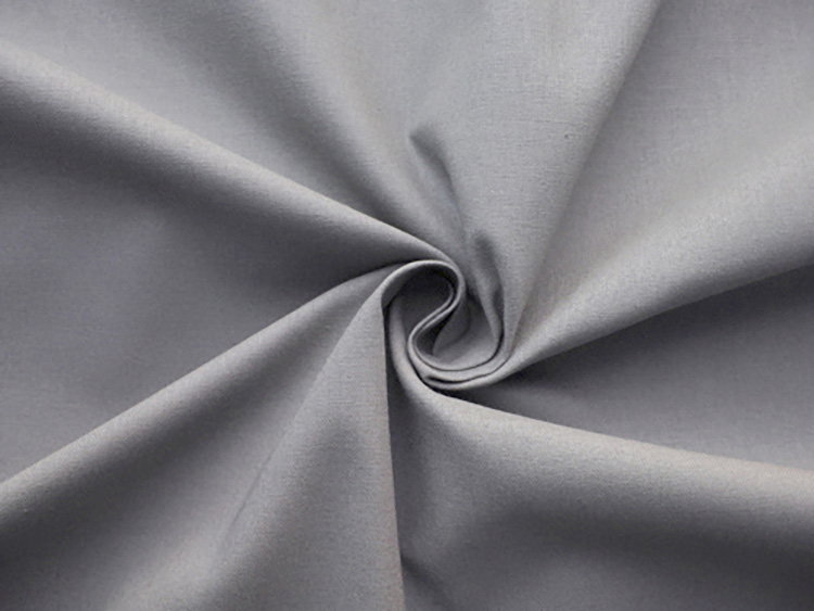 Puuvillakangas 150 cm x 5 m harmaa