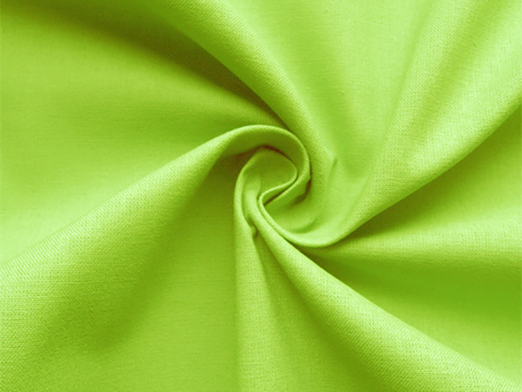Puuvillakangas 150 cm x 5 m limenvihreä