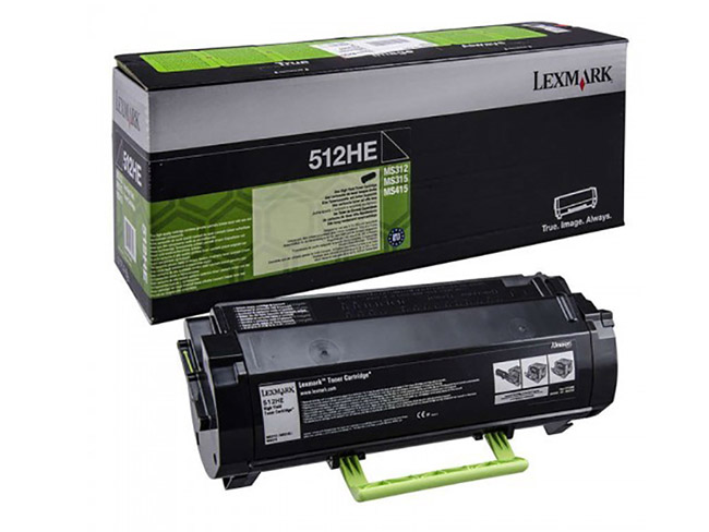 Laservärikasetti Lexmark 51F2H0E 512HE musta 5000sivua