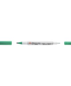 Merkintäkynä Sakura Identi-Pen Dual Marker vihreä