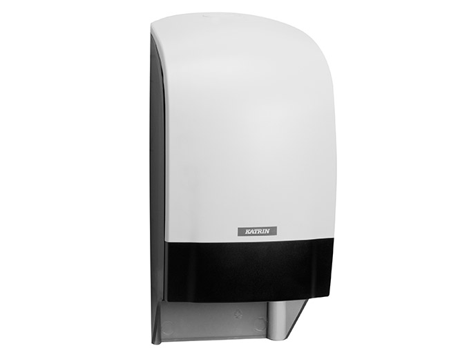 Wc-paperiannostelija Katrin System valkoinen 77496
