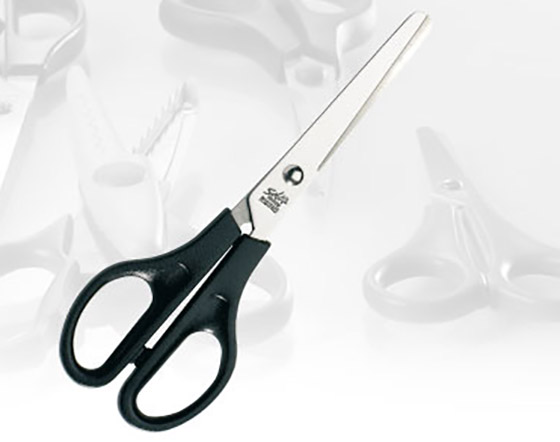 Yleissakset Scriva 56216 pyöreäkärkiset 16,5 cm