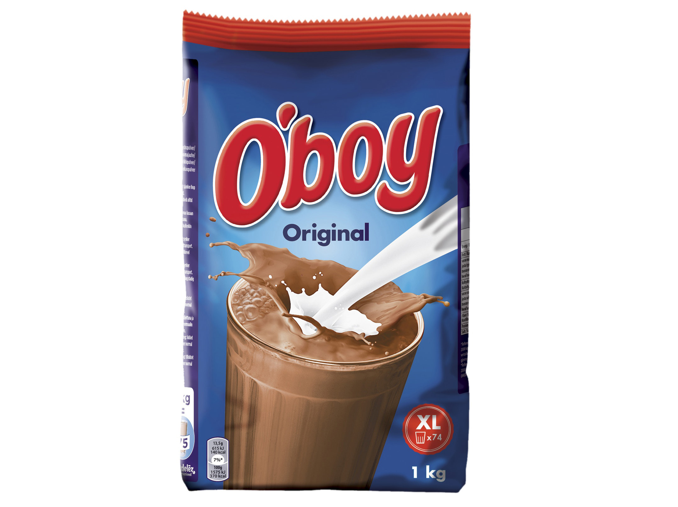 Kaakaojuomajauhe O'Boy Original 10 x 1 kg