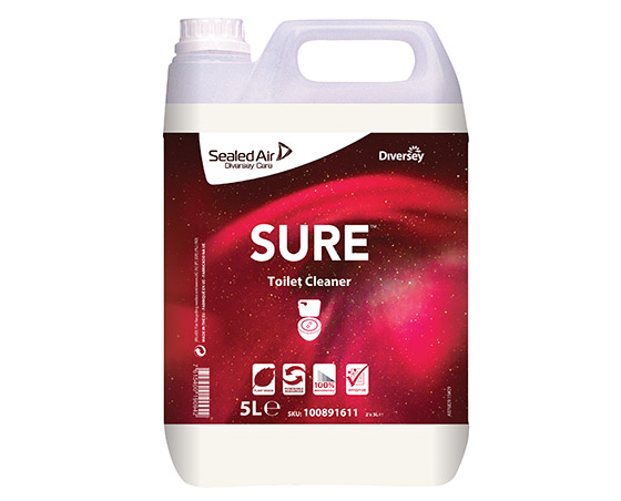 Saniteettitilojen puhdistusaine SURE Toilet Cleaner 5L