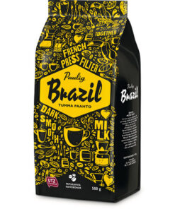 Kahvipapu Paulig Brazil Dark Roast 500 g tumma paahto