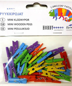 Pyykkipoika Mini 25 mm värilajitelma /40