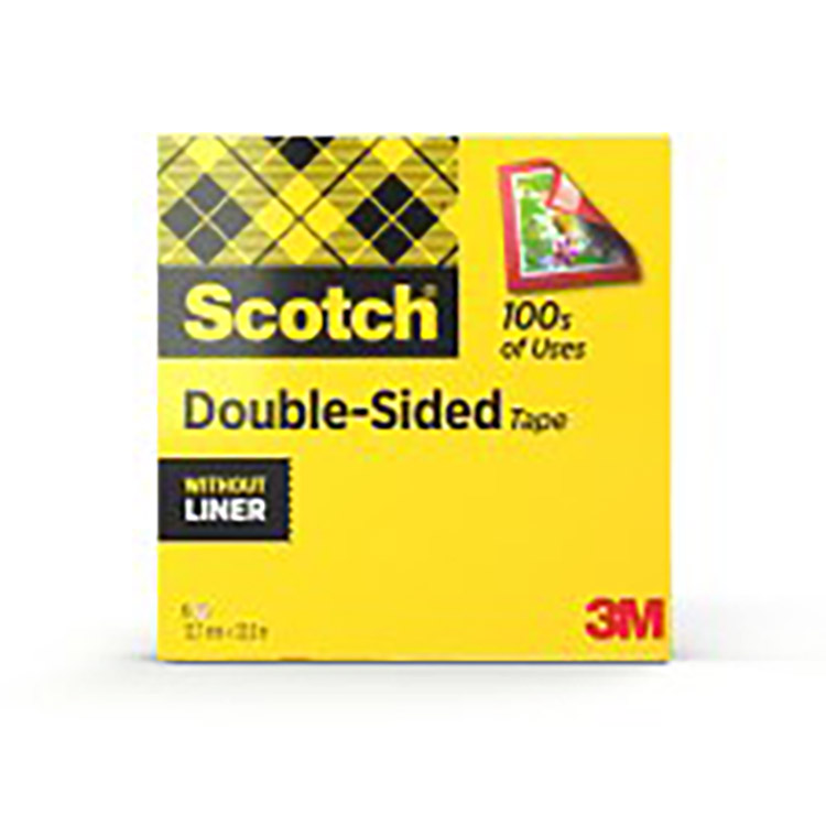 Teippi Scotch 665 kaksipuolinen 12 mm x 32,9 m