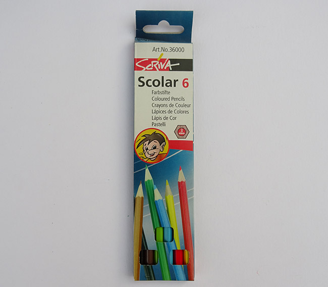 Värikynä Scriva Scolar värilajitelma /6