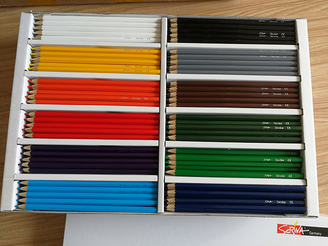 Värikynä Scriva Scolar FSC värilajitelma /240