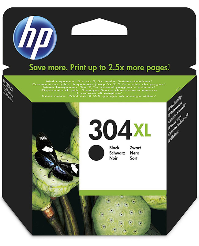 HP N9K08AE BLACK INK304XL