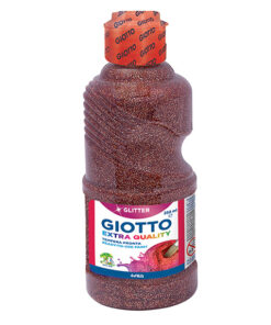 Askarteluväri Giotto Glitter Paint pronssi 250 ml