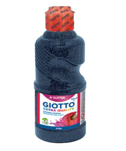 Askarteluväri Giotto Glitter Paint tummansininen 250 ml