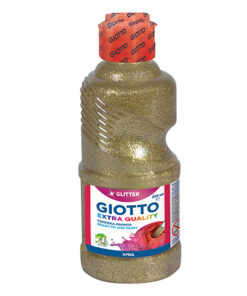 Askarteluväri Giotto Glitter Paint kulta 250 ml