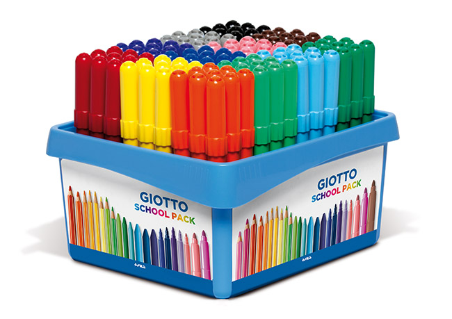 Huopakynä Giotto Turbo Maxi värilajitelma /108