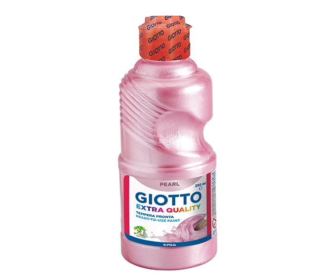 Askarteluväri Giotto Pearl Paint vadelma 250 ml