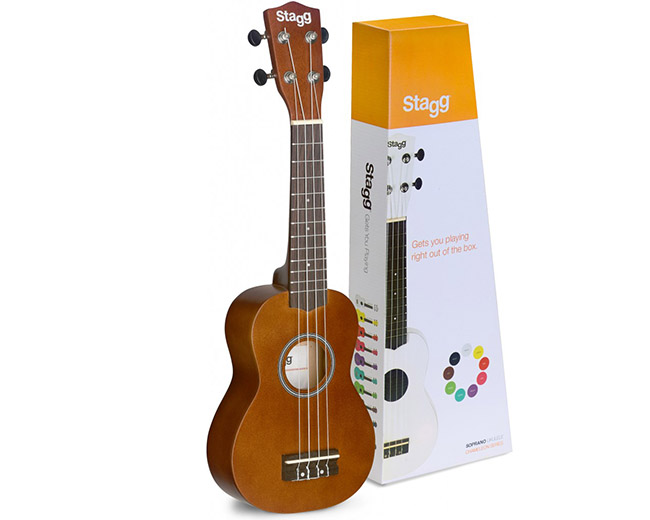 Sopraanoukulele Stagg US-NAT
