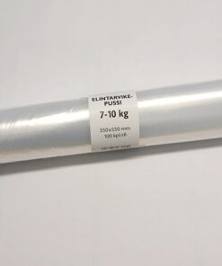 Rullapussi kirkas 10 kg 100 kpl