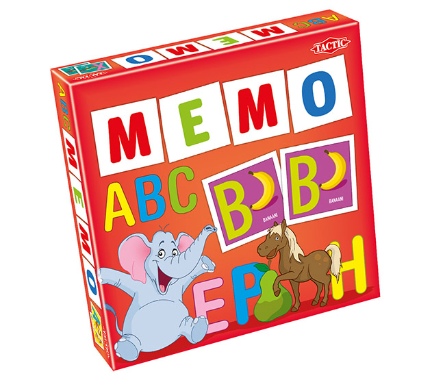 Lautapeli Memo ABC 2+