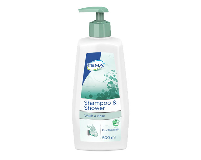 Suihkushampoo TENA ProSkin Shampoo & Shower 500 ml
