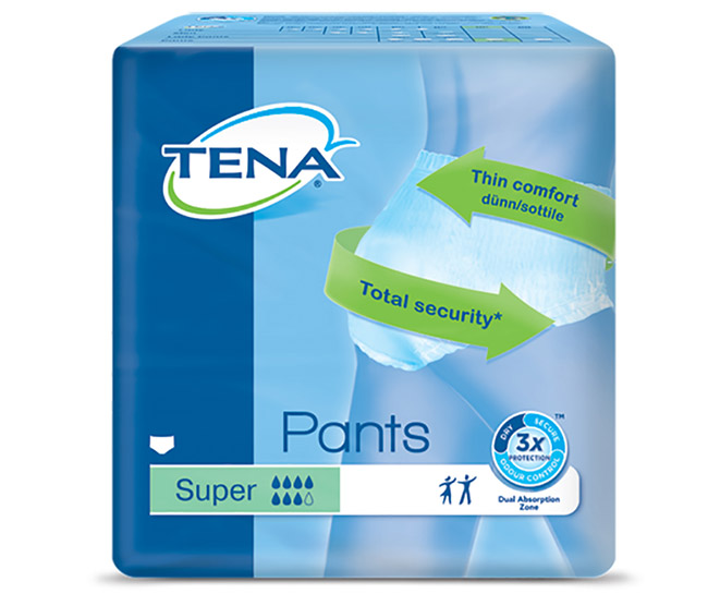 Inkohousut TENA ProSkin Pants Super L