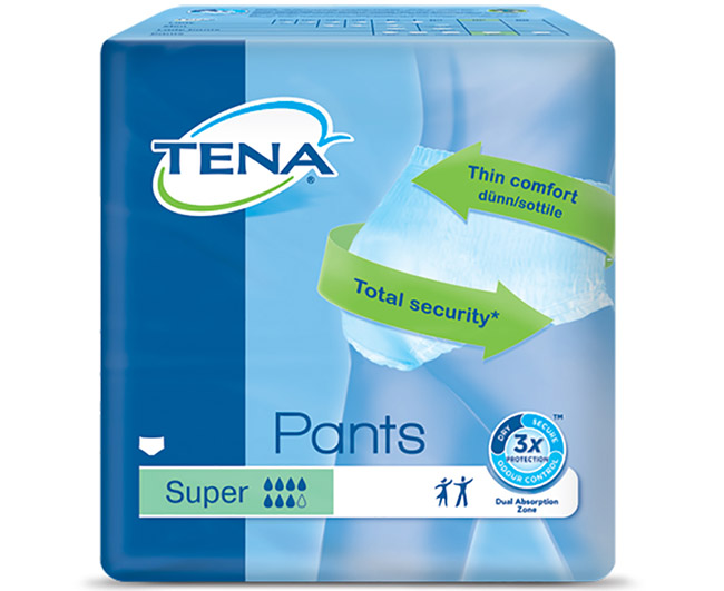 Inkohousut TENA ProSkin Pants Super XL