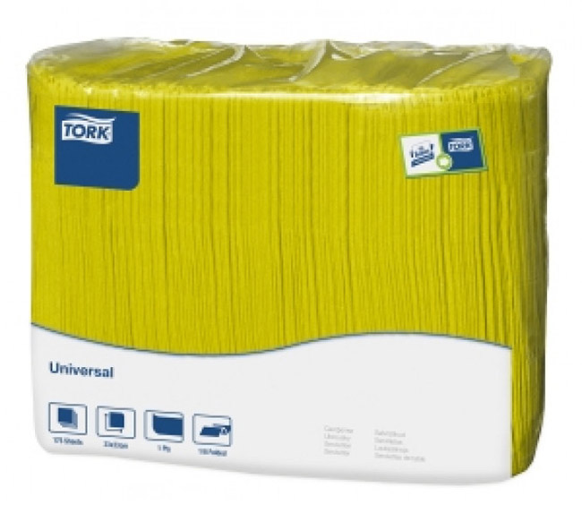 Lautasliina Tork Lunch-annostelijaan Lime 470102 N1 175kpl