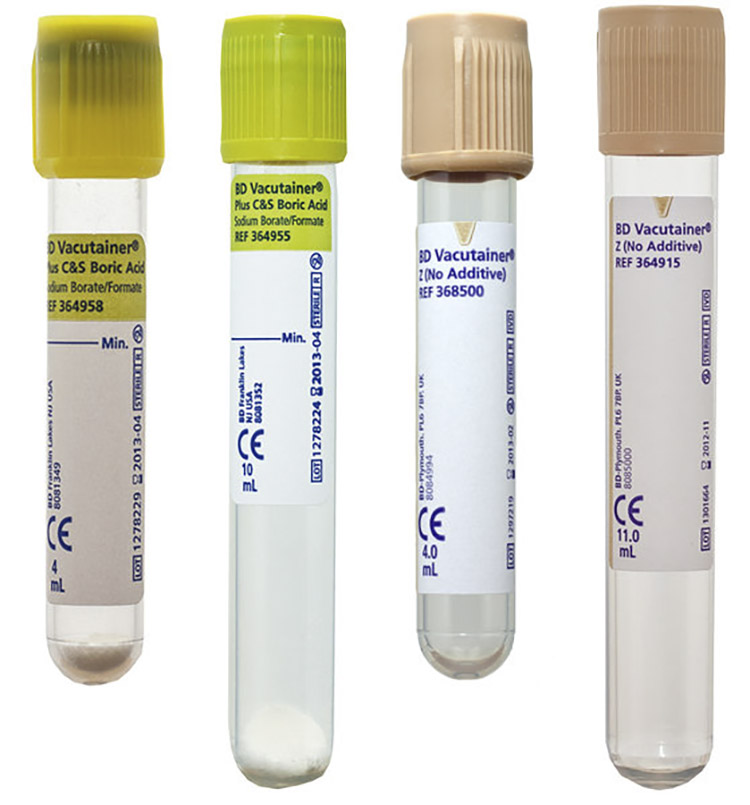 Virtsanäyteputki BD Vacutainer säilöntäaineella 4ml 100 kpl