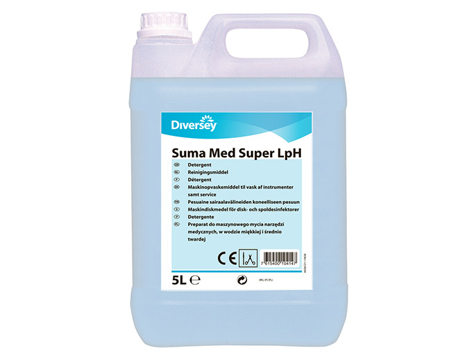 Sairaalainstrumenttien pesuaine Suma Med Super LpH 5L
