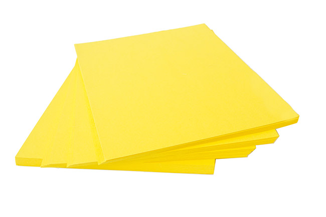 Piirustuspaperi A3/100 keltainen 120G