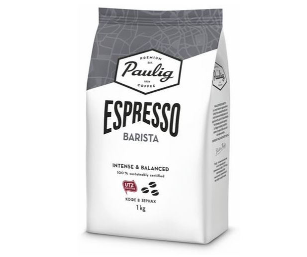 Kahvi Paulig Espresso Barista papu 1 kg