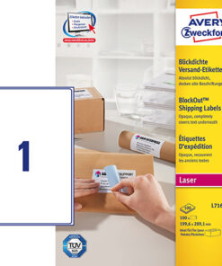 Postitustarra laser Avery L7167-100 199,6 x 289,1 mm /100