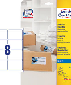 Postitustarra Avery J8165-25 99,1 x 67,7 mm /200