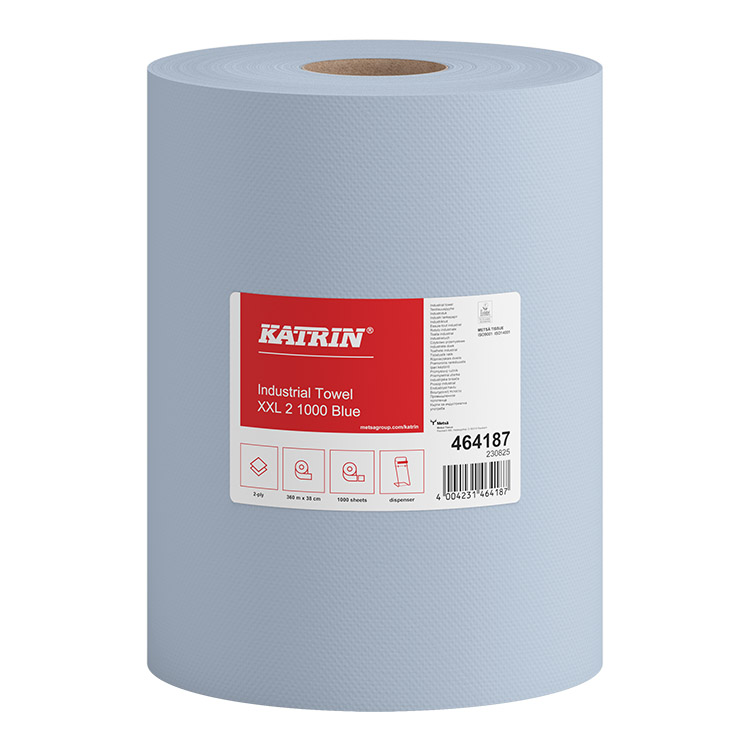 Teollisuuspyyhe Katrin XXL 2-krt sininen 2 kpl 464187