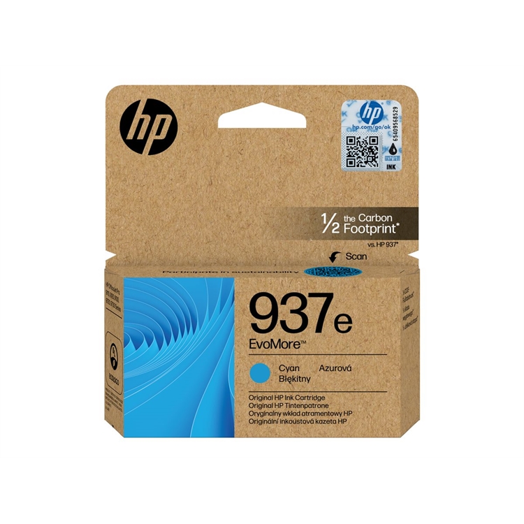 Inkjet HP 937e EvoMore sininen 1,65K