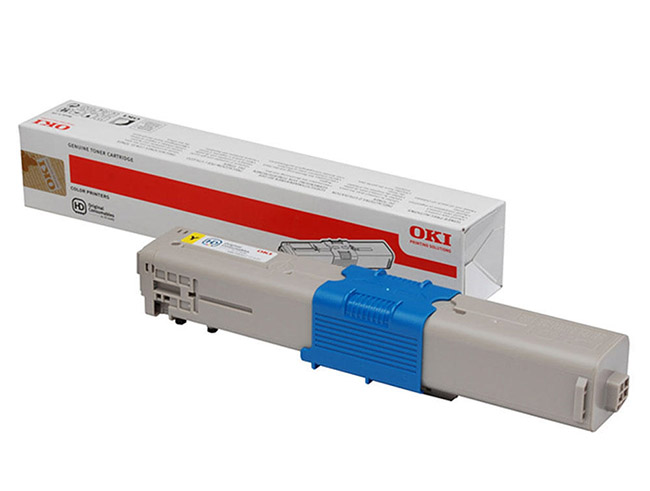 Laservärikasetti OKI 46508709 keltainen 3000 sivua